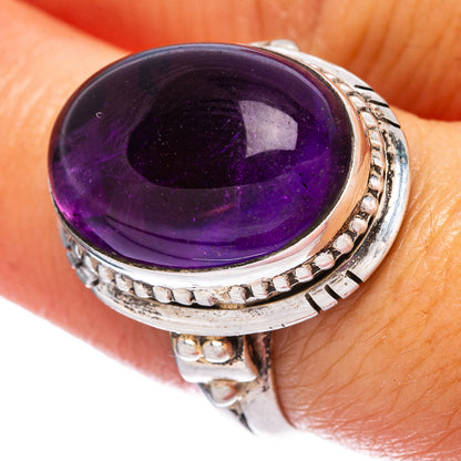 Amethyst Ring Size 7.25 (925 Sterling Silver) R146524