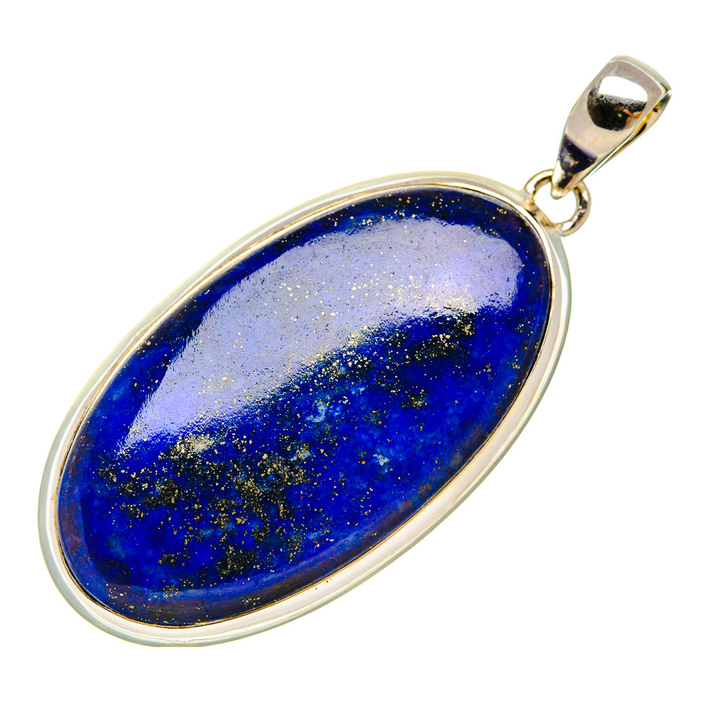 Lapis Lazuli Pendant 2 3/8" (925 Sterling Silver) PD38037