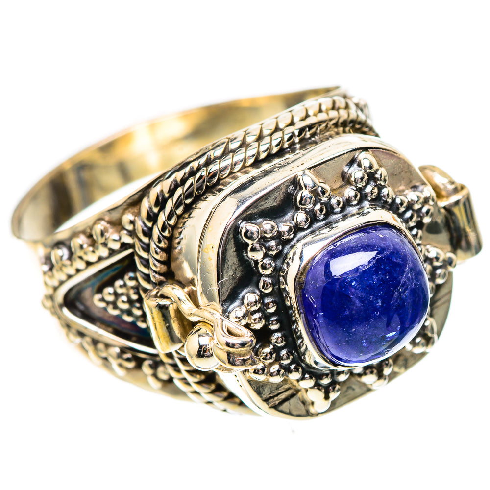 Poison Natural Tanzanite Ring Size 8.75 (925 Sterling Silver) RING137837