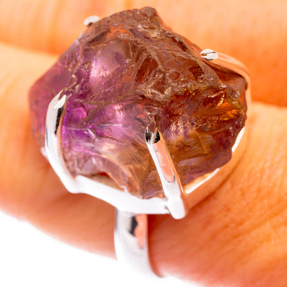 Raw Ametrine Ring Size 8 (925 Sterling Silver) R140895