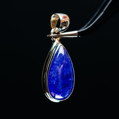 Premium Large Tanzanite Pendant 1 1/4" (.925 Sterling Silver)