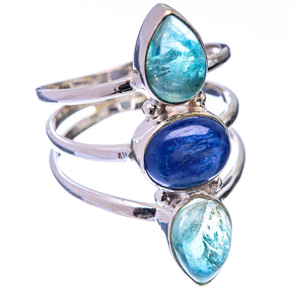 Kyanite, Aquamarine Ring Size 9.75 (925 Sterling Silver) R141105