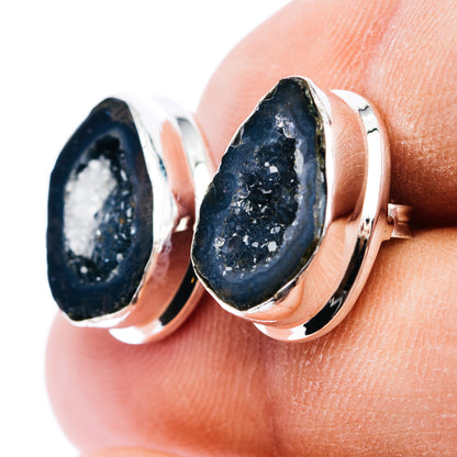 Tabasco Geode Earrings 5/8" (.925 Sterling Silver)