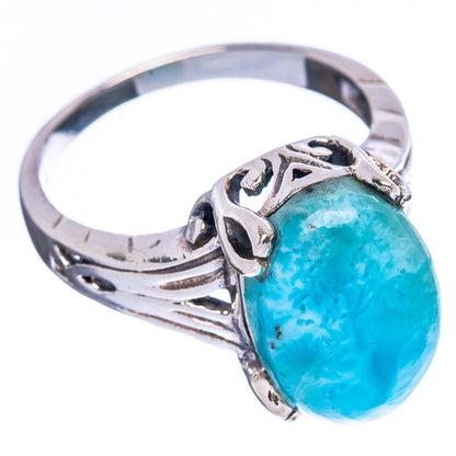 Larimar Ring Size 8 (925 Sterling Silver) R2375
