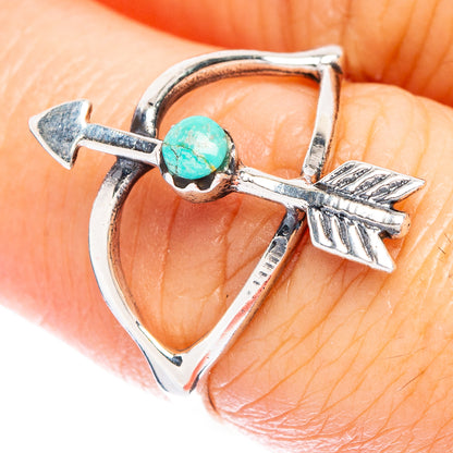 Rare Arizona Turquoise Arrow Ring Size 7 (925 Sterling Silver) R147025