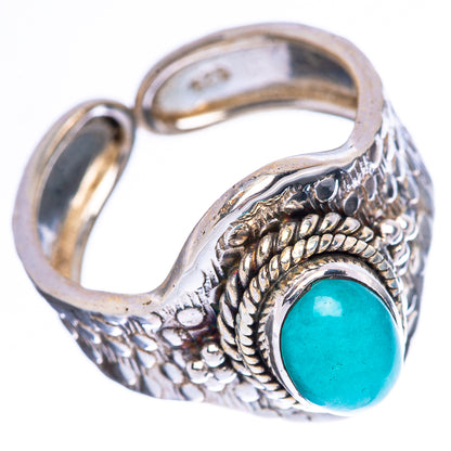 Amazonite Ring Size 7 (925 Sterling Silver) R3769