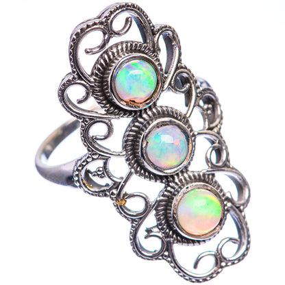 Ethiopian Opal Ring Size 9 (925 Sterling Silver) RING143386
