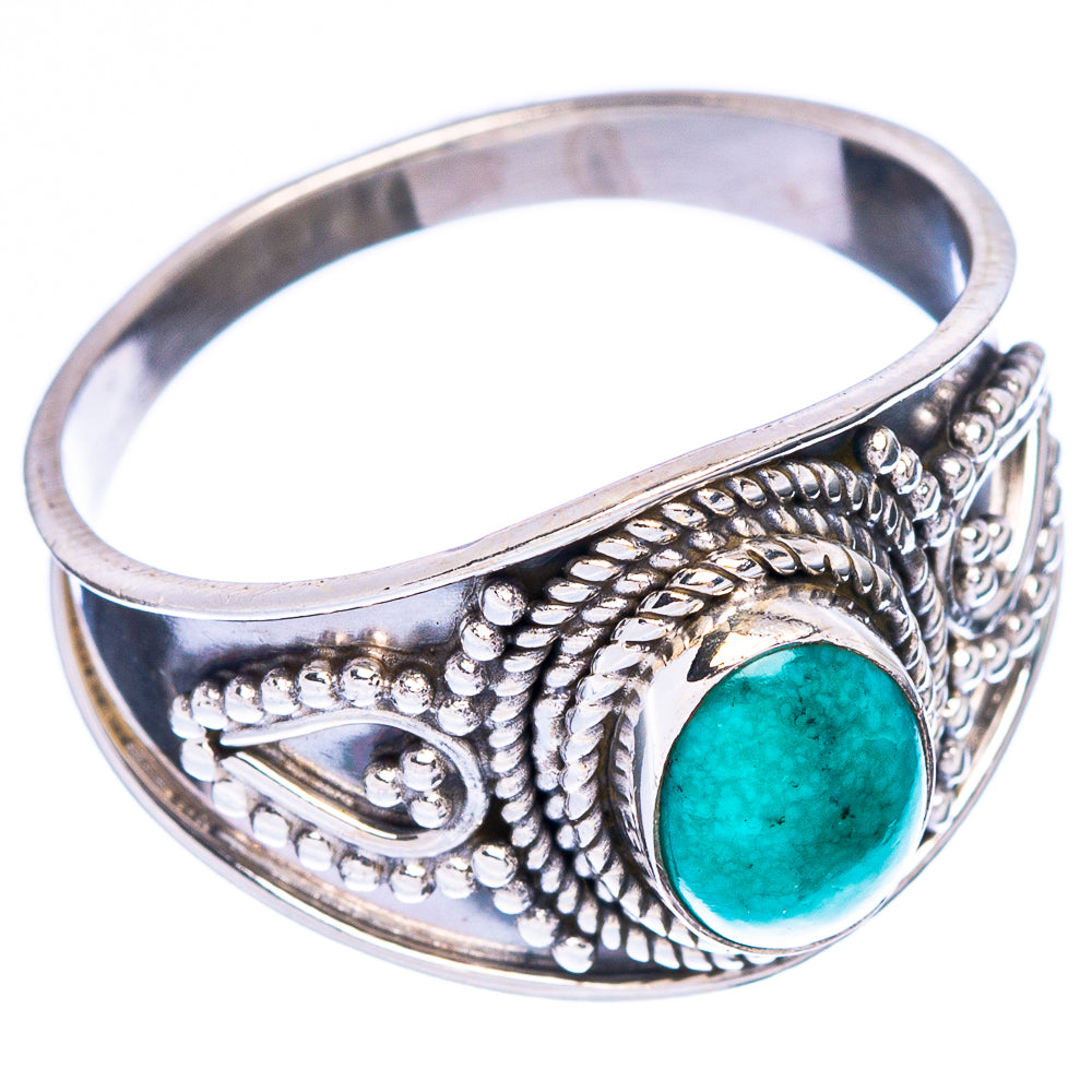 Rare Arizona Turquoise Ring Size 9 (925 Sterling Silver) R147005