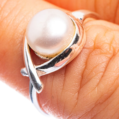 Cultured Pearl Dainty Ring Size 7 (925 Sterling Silver) R142608