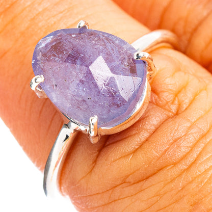 Faceted Tanzanite Ring Size 7 (.925 Sterling Silver)