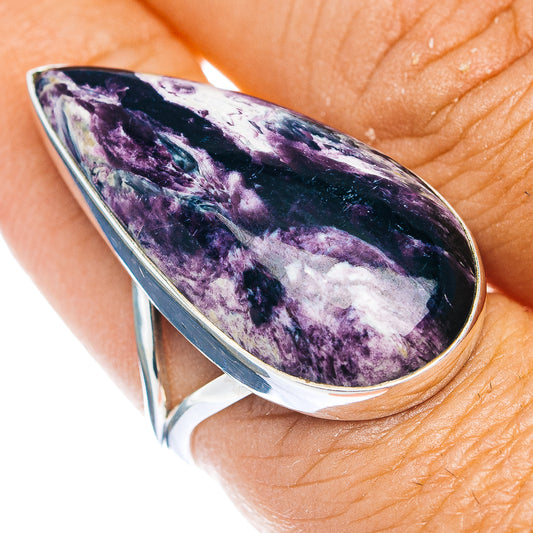 Premium Kammererite Ring Size 8 (.925 Sterling Silver)