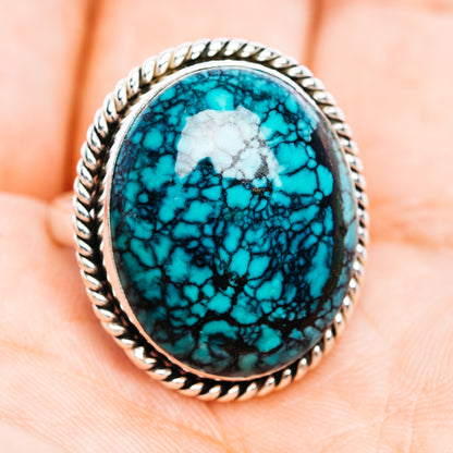 Premium Tibetan Turquoise Ring Size 9 (.925 Sterling Silver)