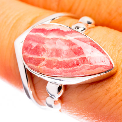 Premium Rhodochrosite Ring Size 8 (925 Sterling Silver) R141907