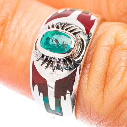 Rare Arizona Turquoise Ring Size 5.75 (925 Sterling Silver) R2213