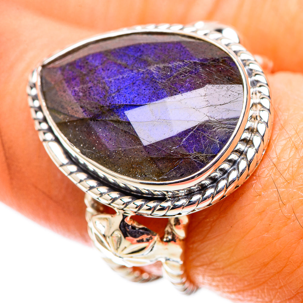 Premium Labradorite Ring Size 7 (925 Sterling Silver) RING138114