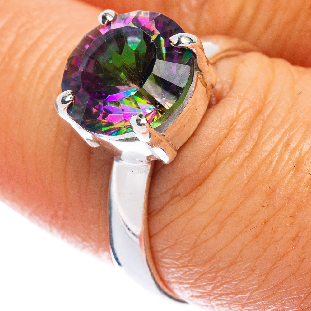 Mystic Topaz Ring Size 7.5 (925 Sterling Silver) R146672