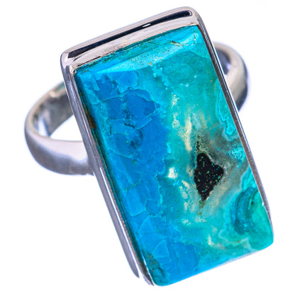 Chrysocolla Ring Size 6.5 (925 Sterling Silver) R142683
