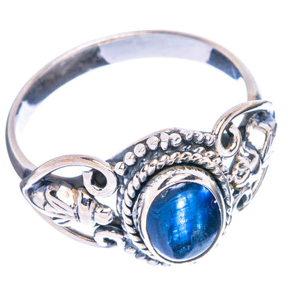 Kyanite Dainty Ring Size 8.25 (925 Sterling Silver) R147024