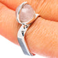 Premium Rose Quartz 925 Sterling Silver Ring Size 7 Ana Co R3638