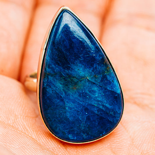 Apatite Ring Size 8 (German Silver)