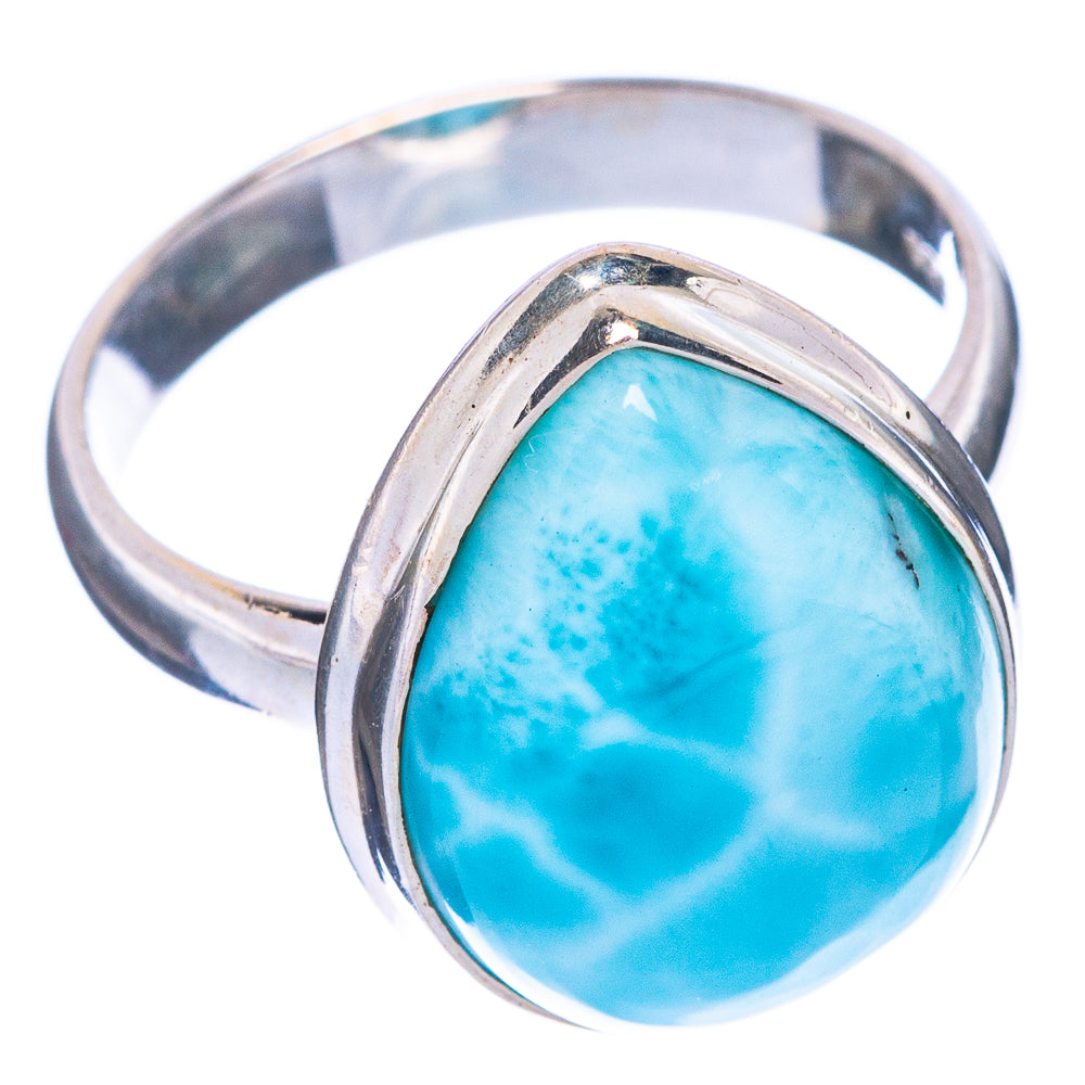 Larimar Ring Size 6.25 (925 Sterling Silver) R1288