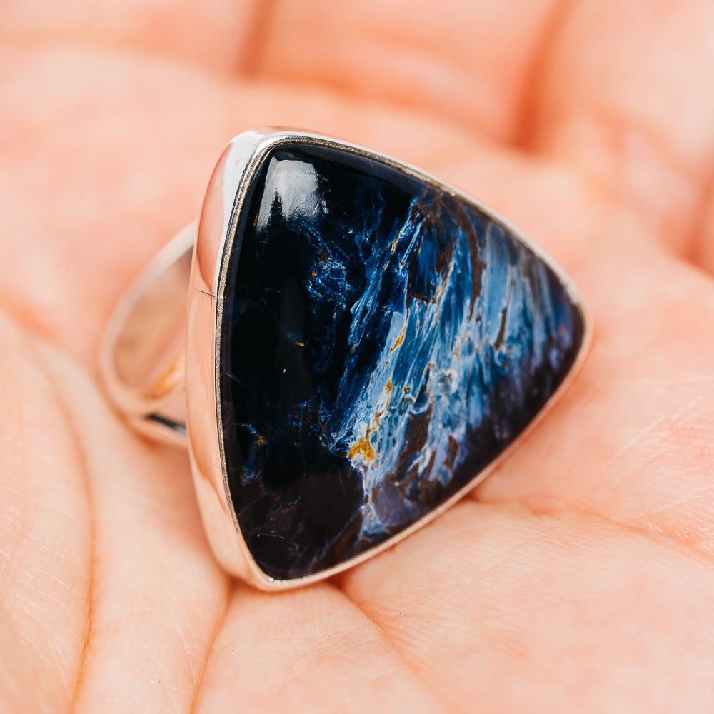 Premium Pietersite Ring Size 8.5 (.925 Sterling Silver)