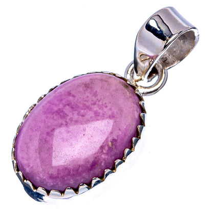 Phosphosiderite Pendant 1 1/8" (.925 Sterling Silver)