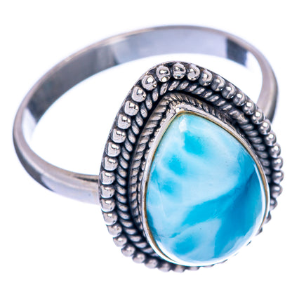 Larimar Ring Size 9.75 (925 Sterling Silver) R144747