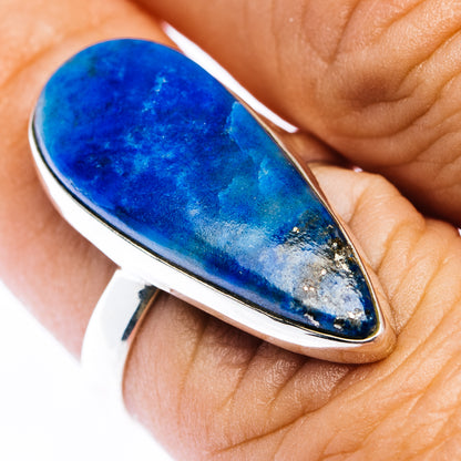 Rare Afghanite Ring Size 7.5 (.925 Sterling Silver)