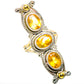 Large Faceted Citrine Ring Size 6.5 (925 Sterling Silver) RING139842