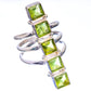 Large Peridot Ring Size 8.75 (925 Sterling Silver) RING143345