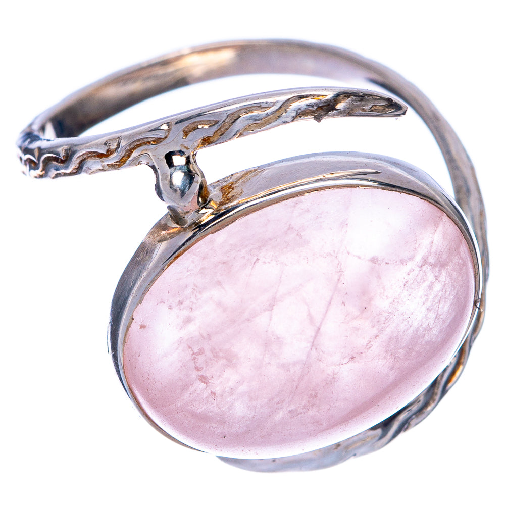Rose Quartz Ring Size 7.75 (925 Sterling Silver) R145348