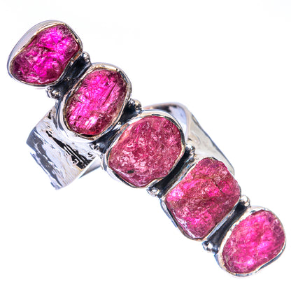 Signature Raw Pink Tourmaline Ring Size 7.5 (925 Sterling Silver) R141694
