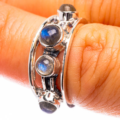 Premium Labradorite Ring Size 6.5 (925 Sterling Silver) R141833