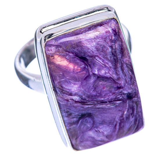 Charoite Ring Size 5.75 (925 Sterling Silver) R144886