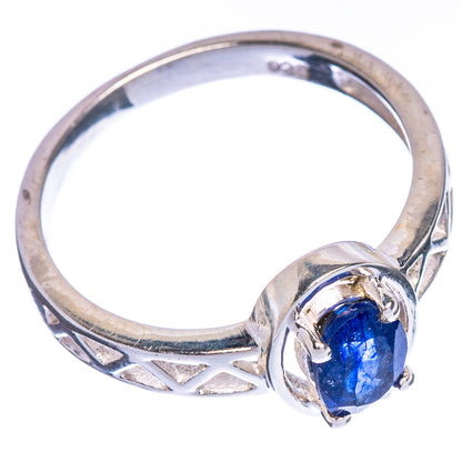 Kyanite Dainty Ring Size 8.5 (925 Sterling Silver) R147051