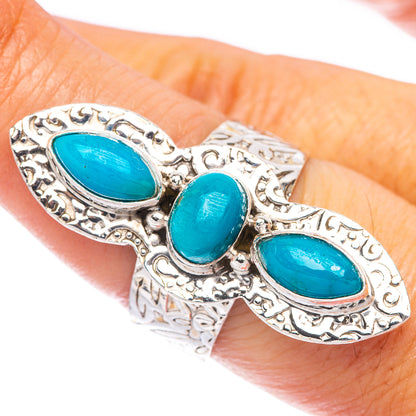 Large Sleeping Beauty Turquoise Ring Size 8 (925 Sterling Silver) R144812