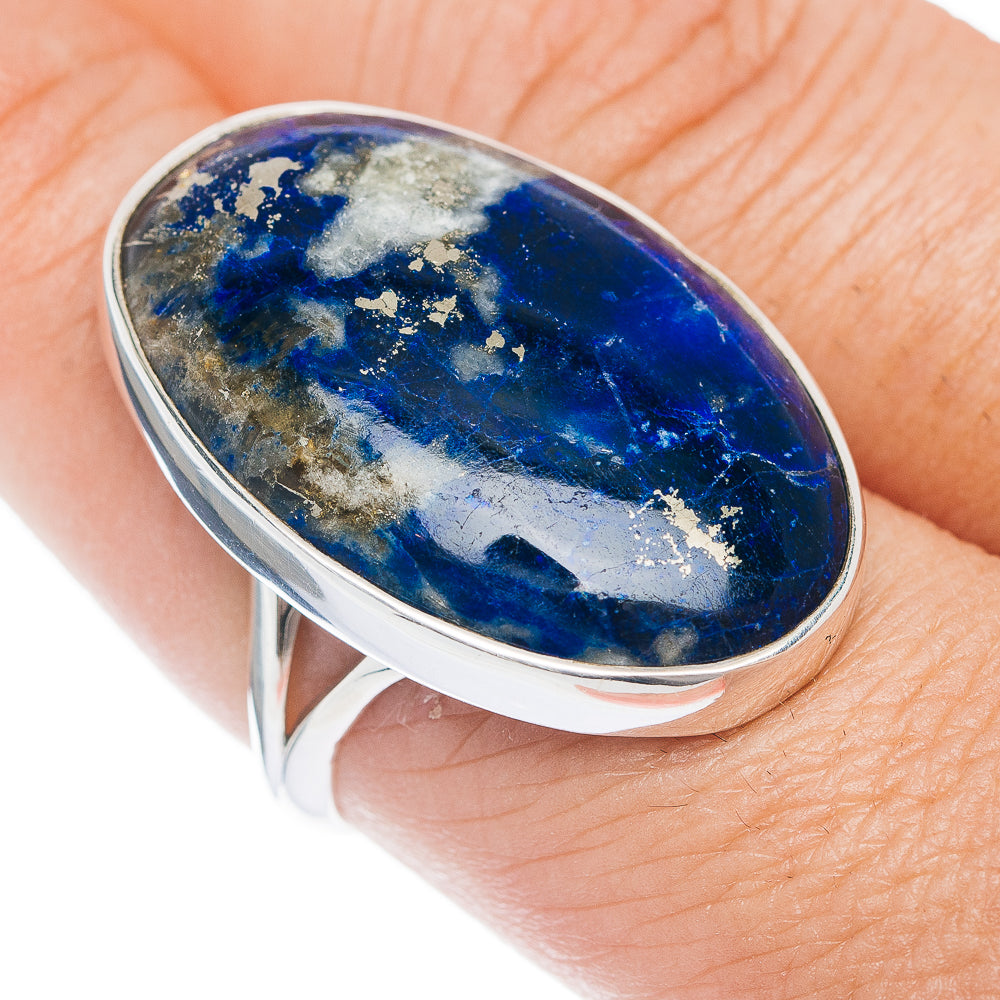 Premium Afghanite Ring Size 8.75 (.925 Sterling Silver)
