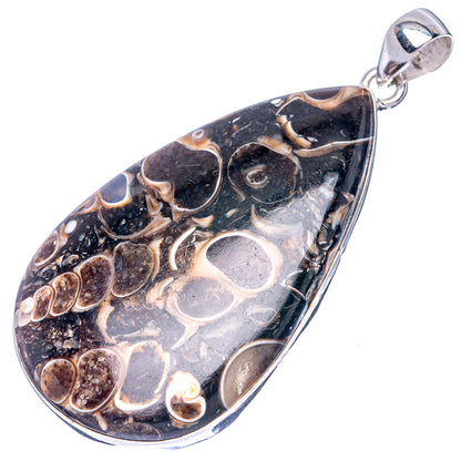Turritella Pendant 2 1/8" (925 Sterling Silver) P42852