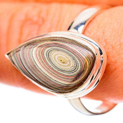 Fordite Ring Size 11 (925 Sterling Silver) RING139765
