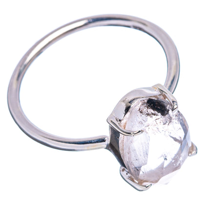 Faceted Cacoxenite Ring Size 7.75 (.925 Sterling Silver)