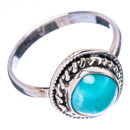 Larimar Ring Size 6.5 (925 Sterling Silver) R4443