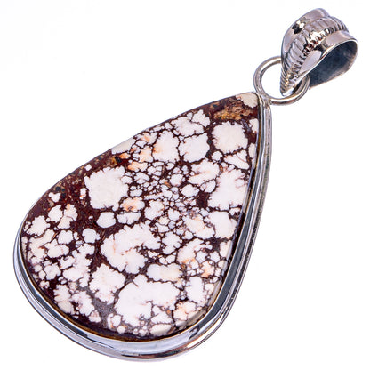 Wild Horse Jasper Pendant 1 3/4" (.925 Sterling Silver)