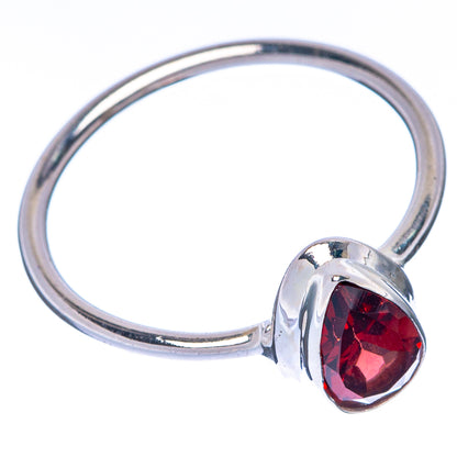 Garnet Dainty Ring Size 6.5 (925 Sterling Silver) R145000