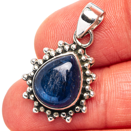 Kyanite Pendant 1 1/8" (.925 Sterling Silver)