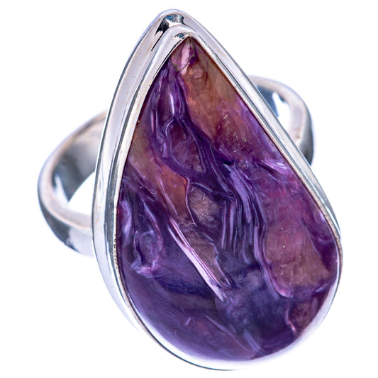 Charoite Ring Size 6 (925 Sterling Silver) R144927