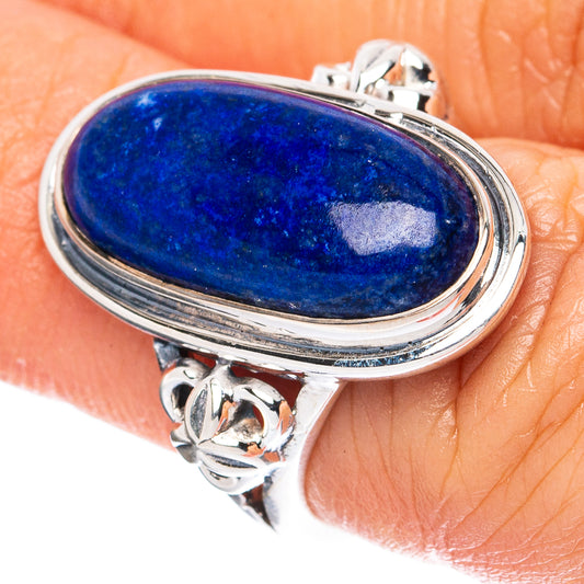 Premium Lapis Lazuli Ring Size 5.75 (925 Sterling Silver) R3557