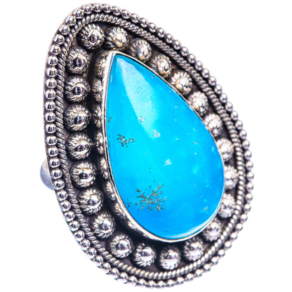 Large Smithsonite Ring Size 6.25 (925 Sterling Silver) R142334