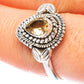 Value Faceted Citrine Ring Size 8.25 (925 Sterling Silver) R3378