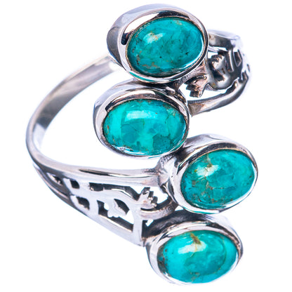 Rare Arizona Turquoise Ring Size 9 (925 Sterling Silver) R2863